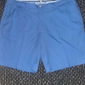 Peter Millar Sky Blue Flat Front Shorts